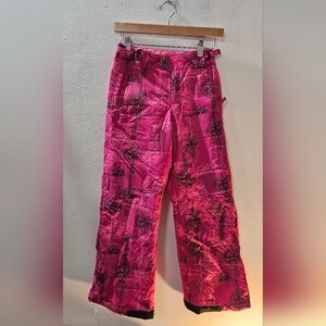Columbia Paisley Pink Snowpants